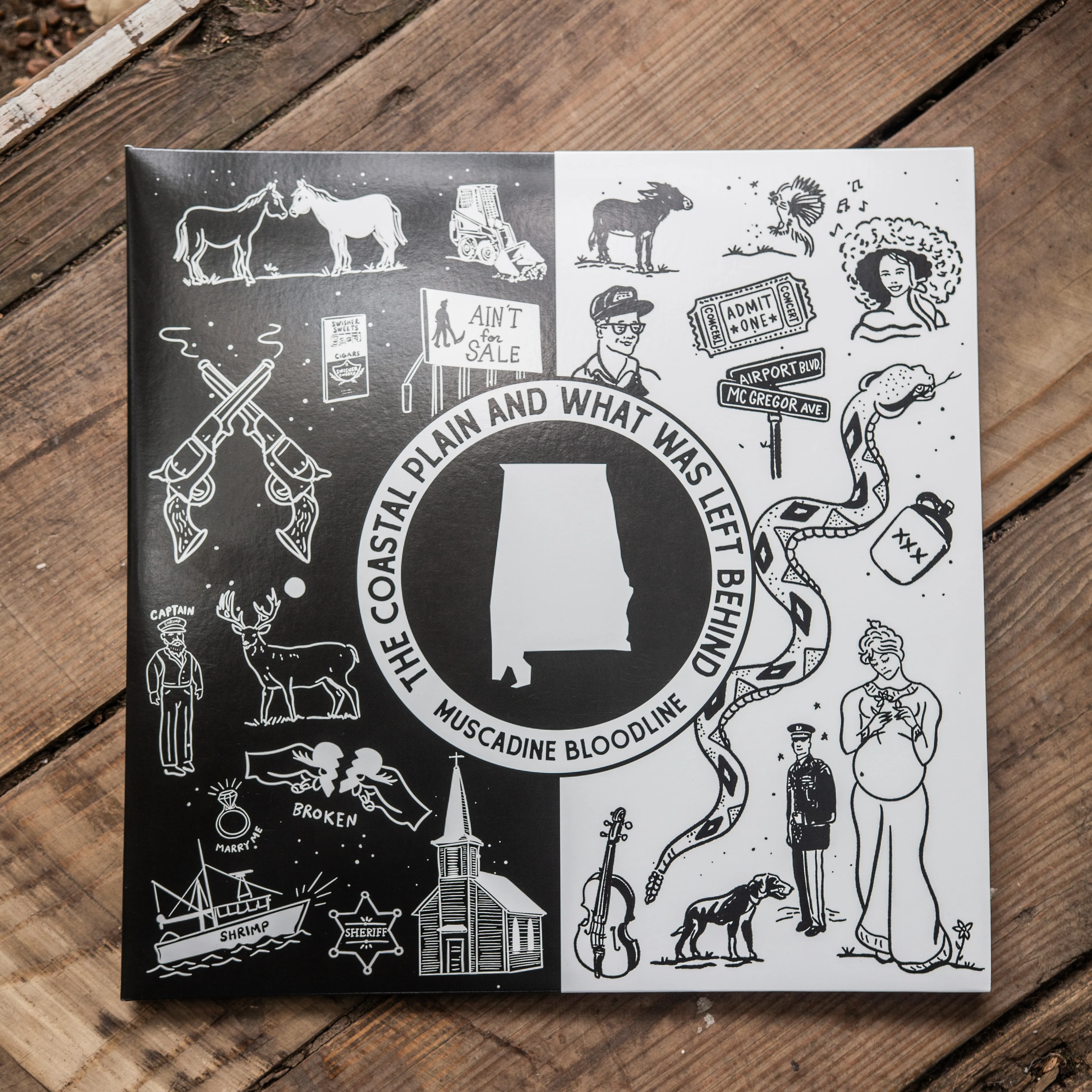The Coastal Plain and What Was Left Behind Deluxe Vinyl - Image 2